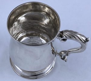 Antique Silver George III Mug made in 1776