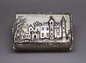 Antique Silver Victorian Vinaigrette made in 1839