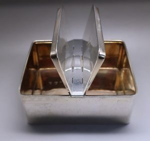 Antique Silver George III Double Compartment Snuff Box made in 1799