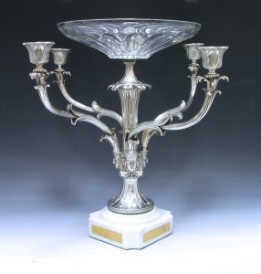 Antique Silver George IV Epergne Centrepiece made in 1824