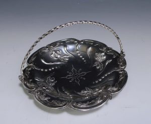Antique Silver George III Basket made in c1765