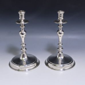 Pair of Sterling Siver George V Candlesticks made in 1931