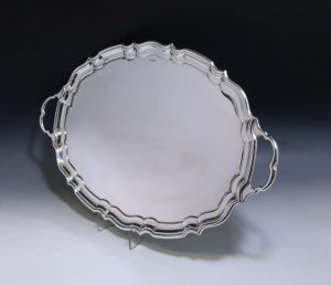 Antique Sterling Silver George V Tray made in 1918
