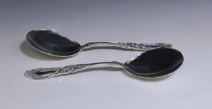 Pair of American Silver Servers made in c1950