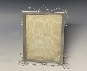 Antique Silver George V Art Nouveau Photograph Frame made in 1913