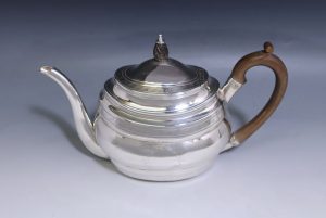 Antique Silver George III Teapot made in 1800